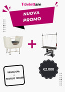 PROMO - Vasca SPA + Tavolo 120x60