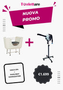 PROMO - Vasca SPA + Phon Beat 3000W con ozonizzatore