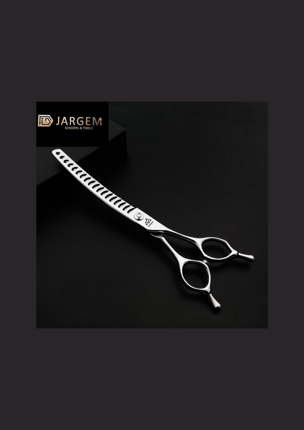 Forbice Jargem curva sfoltitrice Silver