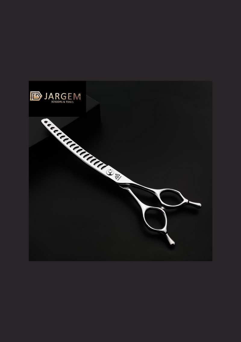 Forbice Jargem curva sfoltitrice Silver
