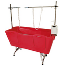 Vasca da bagno in polietilene - Piedini in acciaio inox