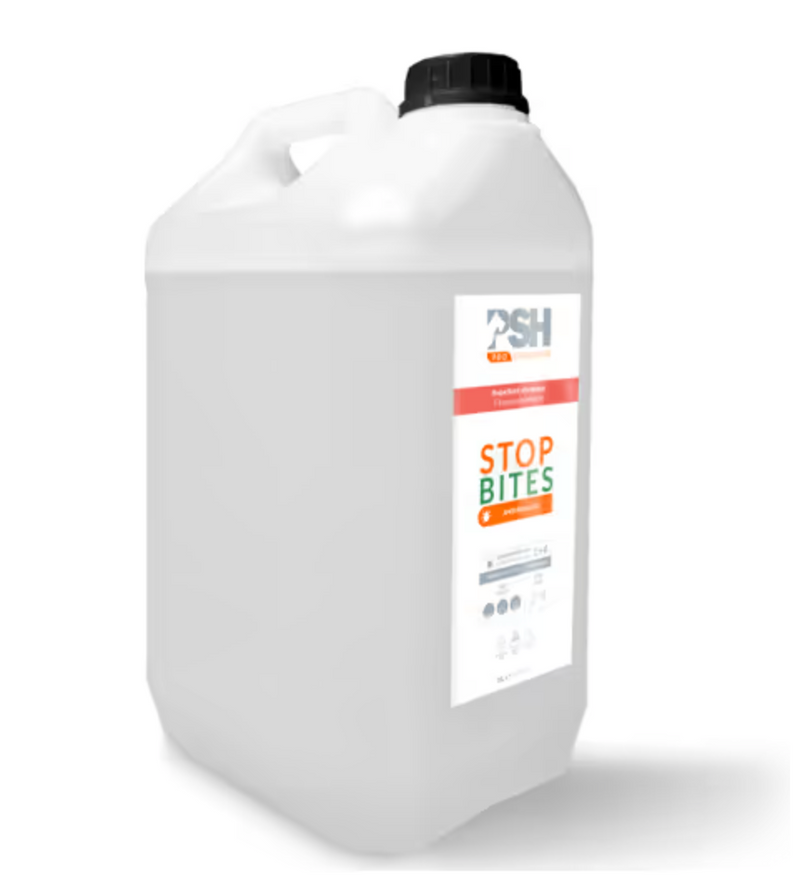 Shampoo PSH Pro Stop Bites - repellente per insetti per cani e gatti con andiroba, concentrato 1:4 - 5L