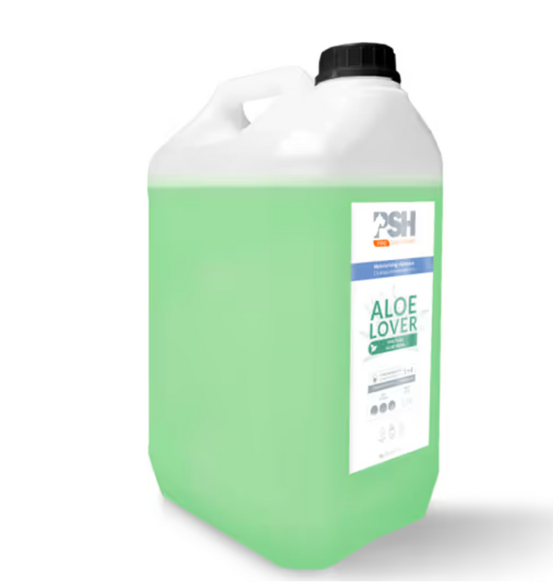 Shampoo PSH Pro Aloe Lover - intensamente idratante per capelli lunghi o spessi, con aloe, concentrato 1:4 - 5L