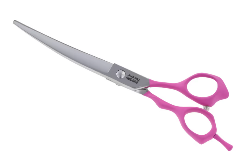 Forbice Curva Jargem Asian Style Pink