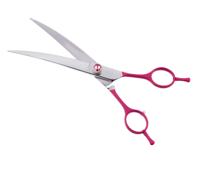Forbice Curva Jargem Fucsia