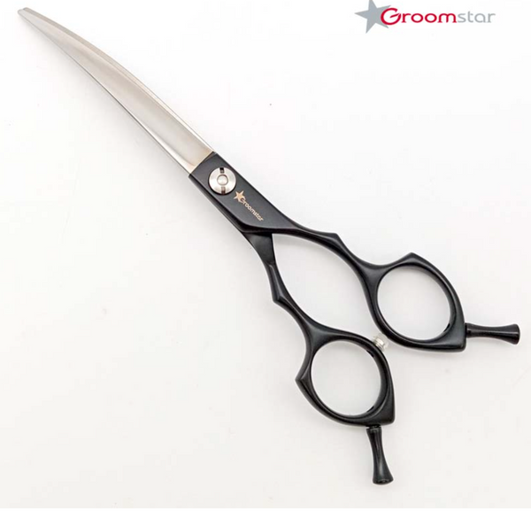 Forbice Groomstar Asian Style Nera 6,5"