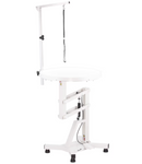 Tavolo con piano illuminato e girevole, 60 cm, sollevamento pneumatico