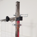 TAVOLO REGOLABILE ELETTRICAMENTE 120x60cm - TELAIO IN METALLO