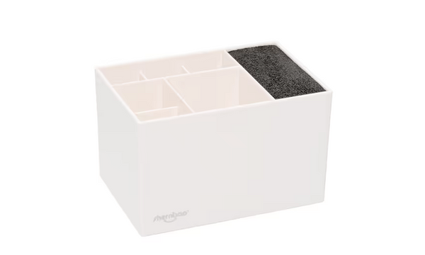 Shernbao utensili - comodo organizer per strumenti da toelettatura - Bianco