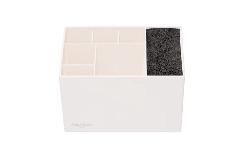 Shernbao utensili - comodo organizer per strumenti da toelettatura - Bianco