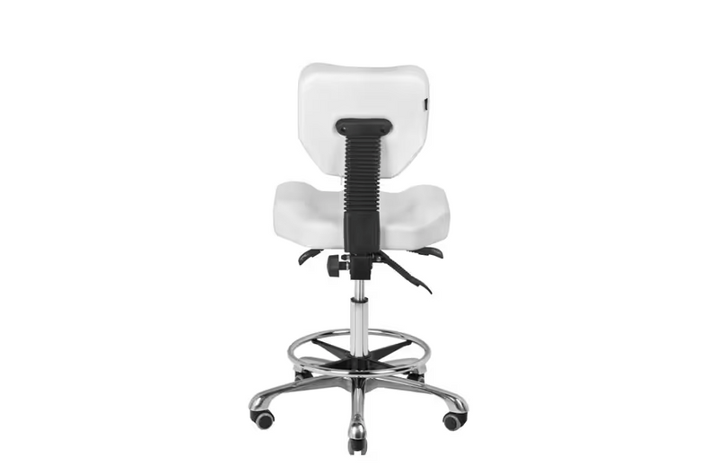 Activ A-4299 - comoda poltrona da toelettatura sagomata, con funzione di dondolo, bianca