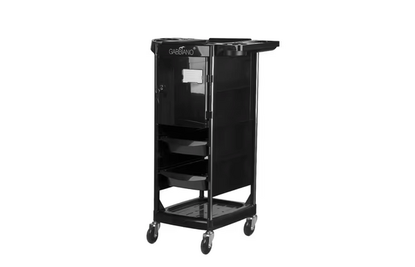 Gabbiano FX10C - assistente toelettatura, 30x40x88, 4 lettiere, di cui 2 chiuse, in plastica