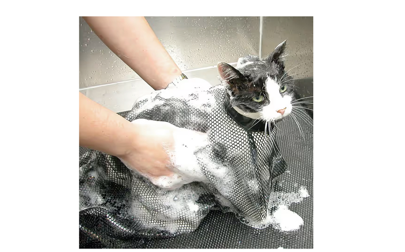 Show Tech Cat Bag - retina da bagno per gatti, borsa 35x50cm