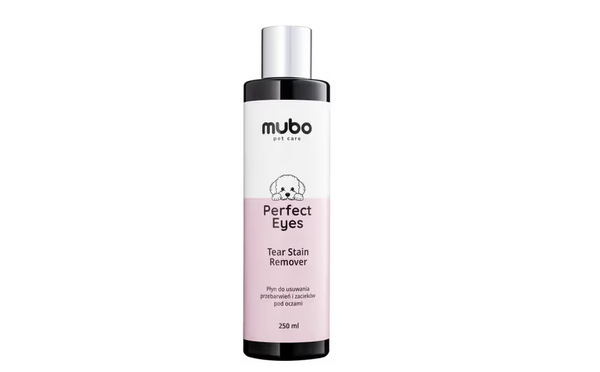 Mubo Perfect Eyes Tear Stain Remover 250ml - Rimuovi sporco, macchie e scolorimento per cani e gatti$