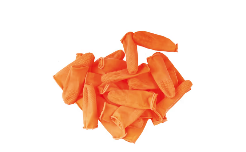 Show Tech Grippy Fingers Medium Finger 25 pezzi - dita di gomma riutilizzabili con rivestimento antiscivolo, medie
