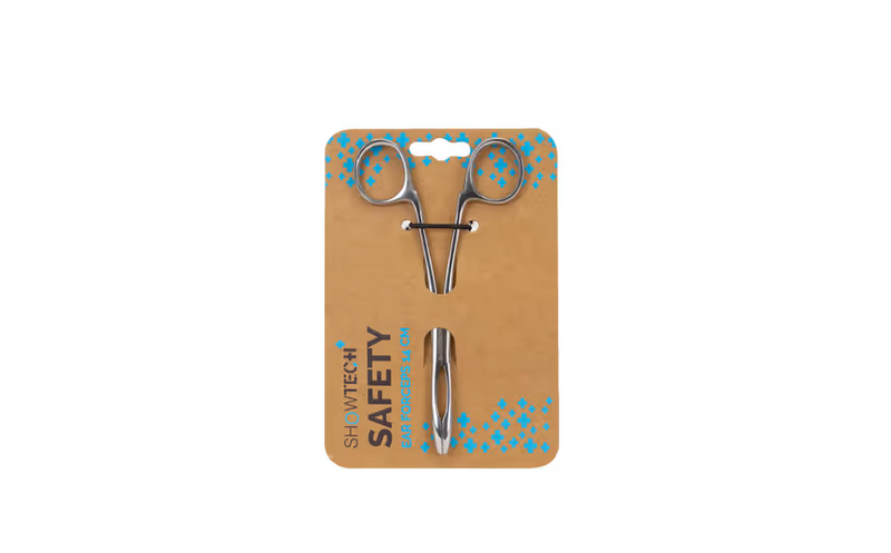 Pinza per orecchie Show Tech Safety da 14 cm - pinza dritta per strappare i peli dalle orecchie dei cani, 14 cm