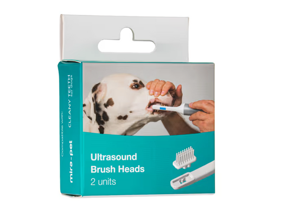 Testine per spazzolino a ultrasuoni 2 pezzi - testine monofacciali per spazzolino a ultrasuoni