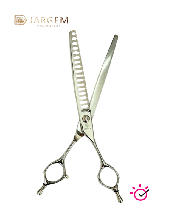 Forbice Jargem curva sfoltitrice Silver