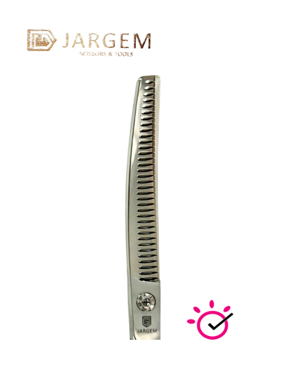 Forbice Jargem curva sfoltitrice Silver