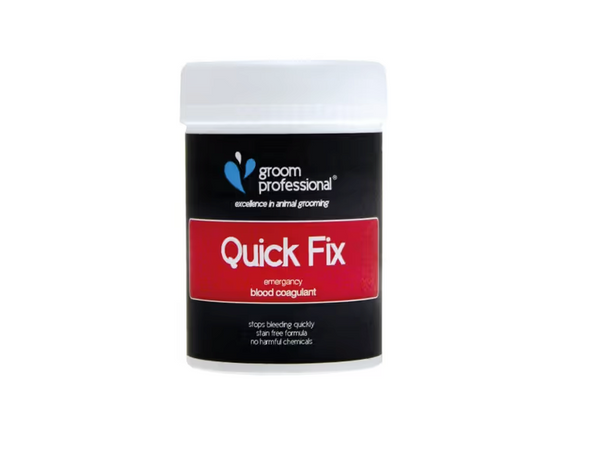 Groom Professional Quick Fix 30 g - polvere per fermare il sanguinamento, ad esempio dopo il taglio delle unghie