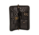 Yento portaforbici in pelle - 12 forbici - 28x12,5cm