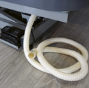 Vasca elettrica completa elevabile - Comando a pedale - paraschizzi