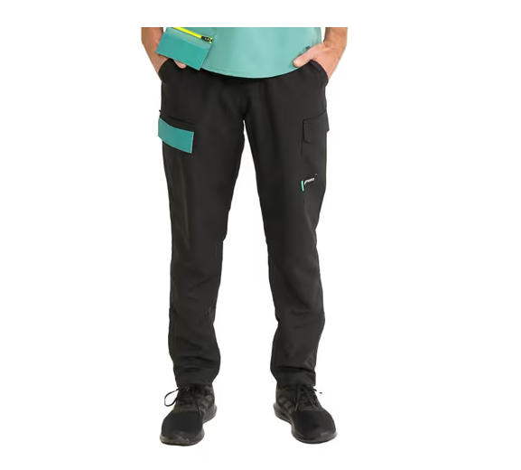 Pantaloni cargo neri Artero Berlin - Pantaloni da toelettatura neri con 4 tasche