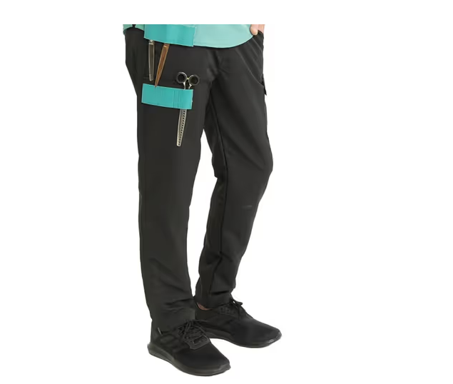 Pantaloni cargo neri Artero Berlin - Pantaloni da toelettatura neri con 4 tasche