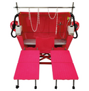 Vasca da bagno in polietilene - Sollevamento elettrico del telaio con anti-schizzo