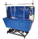 Vasca da bagno in polietilene - Sollevamento elettrico del telaio con anti-schizzo