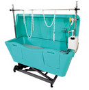 Vasca da bagno in polietilene - Sollevamento elettrico del telaio con anti-schizzo