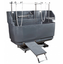 Vasca elettrica completa elevabile - Comando a pedale - paraschizzi