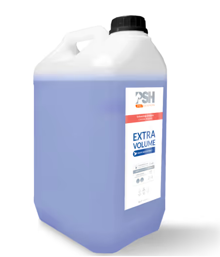 Shampoo PSH Pro Extra Volume - aumenta il volume del pelo di cane e gatto, concentrato 1:4 - 5L